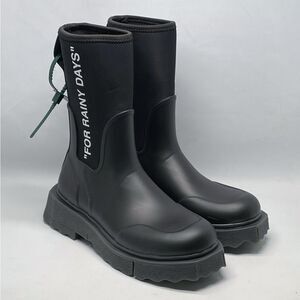 Off-White Sponge Rubber Rain Boots size 41